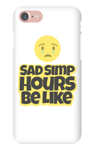 Sad Simp iPhone Phone Cases