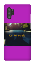 Just Minecraft samsung phone case