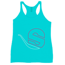 Spooner Tanktop Women-Racerback Logo Outline