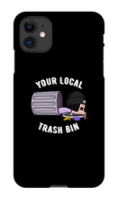 Trash Bin iPhone Phone Cases