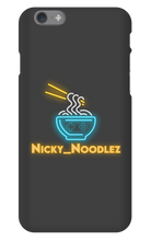 nicky_noodlez iPhone Phone Cases