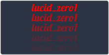 lucid_zero1 XXL Gaming Mousepad