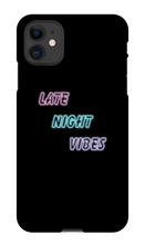 Late Night Vibes iPhone Case