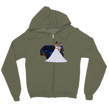 Wedding Zip-up-hoodie
