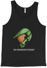 SpartanWarGames.com Permission to Bean Tank Top.