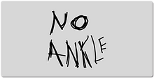 No Ankle XXL Gaming Mousepad