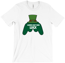 irishh3llkat T-Shirts Gamer Luck