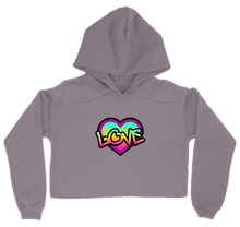 Love Emote | Cropped Hoodie for Women