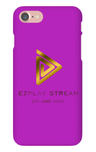 EZPLAYSTREAM iPhone Phone Case (Metal Gold Logo)