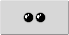 Cute Eyes XXL Gaming Mousepad