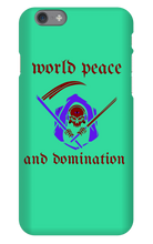 World Domination iPhone Phone Cases