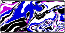 Blue and purple twirl swirl XXL Gaming Mousepad