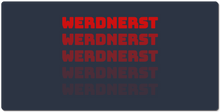 werdnerst XXL Gaming Mousepad