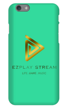 EZPLAYSTREAM iPhone Phone Case (Metal Gold Logo)
