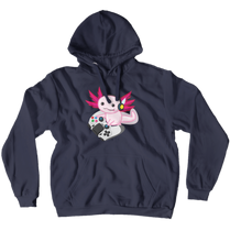 Gamer Gary Axolotl Hoodies (No-Zip/Pullover)