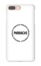 PhobiacXD Black Text iPhone Case