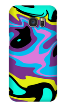 80's swirl Samsung Phone Cases