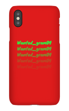 wanted_gram04 iPhone Phone Cases