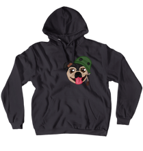 drew_the_pug Hoodies (No-Zip/Pullover)