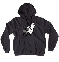 Old School Wolf Den Hoodie