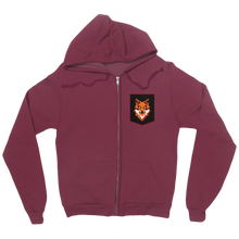 corpus_kitsune Zip Up Hoodie