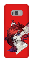 Crimson Bust Samsung Phone Case (Art by Siqueira)