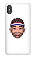 Sweaty Steve iPhone Case (Clean Theme)