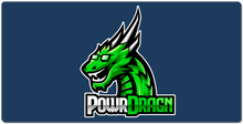 PowrDragn Gaming Full Logo XXL Gaming Mousepad