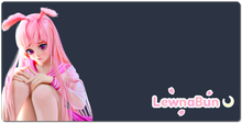 LewnaUWUBun XXL Gaming Mousepad