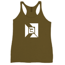 Woman's Tank White Logo