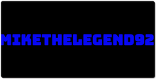mikethelegend92 XXL Gaming Mousepad