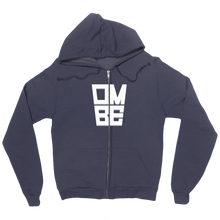 ombetv Zip Up Hoodie [White Logo]