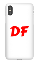 DF iPhone Cases (Red Text)
