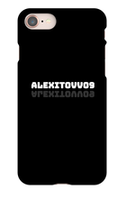 alexitovv09 iPhone texto blanco
