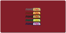 Fake Taksi Kleuren van de Kaart Gaming Mousepad