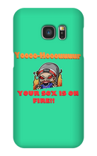 Sox on Fire Samsung Phone Cases