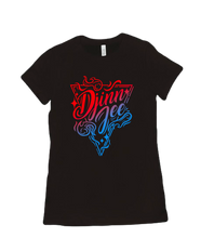 Women's Tee - Red/Blue