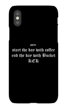 Coffee and Buckets iPhone Phone Case