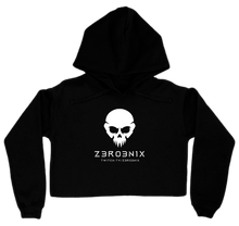 White skull Wcroped Hoodie