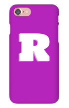 Ryan Syed iPhone Case White Logo