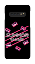 summorshine Retro Tapes Black Samsung Case