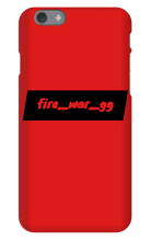 fire_war_gg iPhone Phone Cases