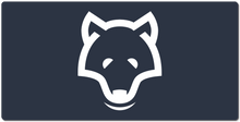 happywolfdj XXL Gaming Mousepad (Logo)