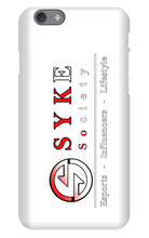 Syke Society iPhone Cases