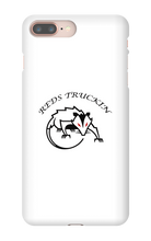 Reds Truckin Black Letters iPhone Cases