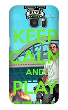 Keep Calm And Play Gta  Samsung Phone Case