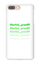 wanted_gram04 iPhone Phone Cases