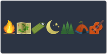 WhiteWalkman Emotes XXL Gaming Mousepad