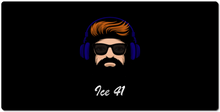 ice_41 XXL Gaming Mousepad