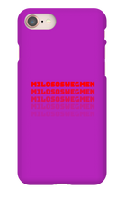 MILOSOSWEGMEN Iphone case (Red)